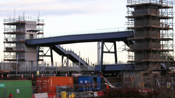 East Linton Station Construction - 2023-01-21